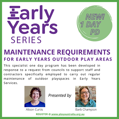 Play Australia Early Years Series